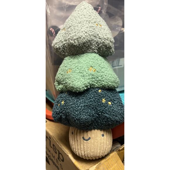 Cloud Island Christmas Tree Soft Plush Figural Baby Toy holiday figurine - Picture 1 of 2